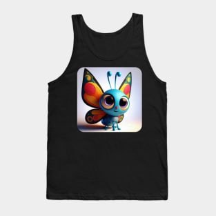 Animals, Insects and Birds - Butterfly #62 Tank Top